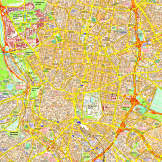 Madrid mapa vectorial EPS illustrator | Mapas municipios vectoriales de ...